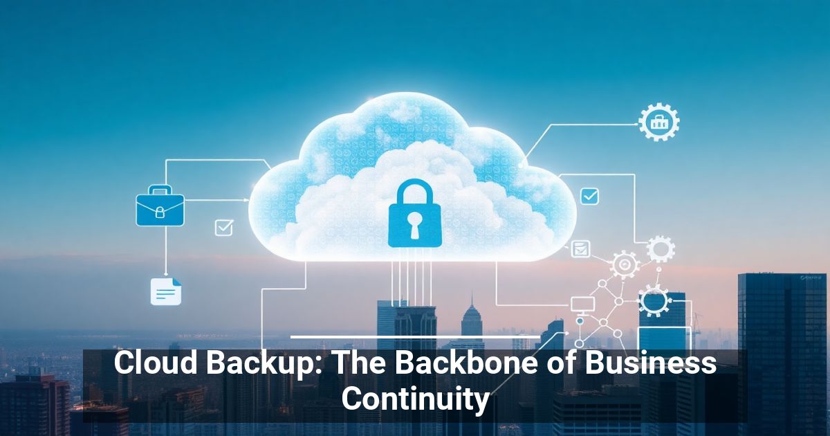 Cloud Backup: The Backbone of Business Continuity